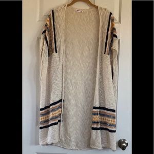 RipCurl long beach wrap cardigan cute!